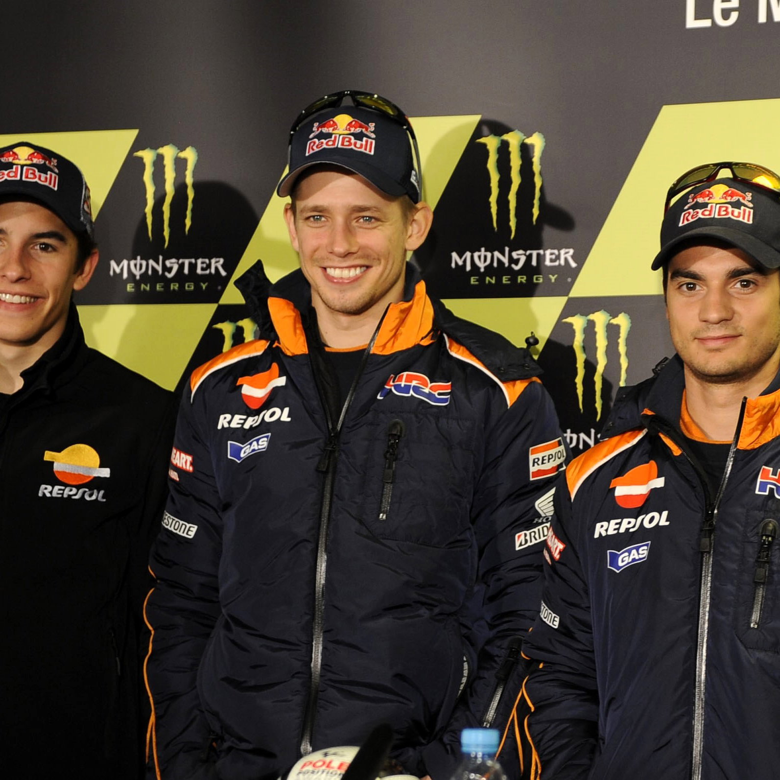 Marquez, Stoner, Pedrosa